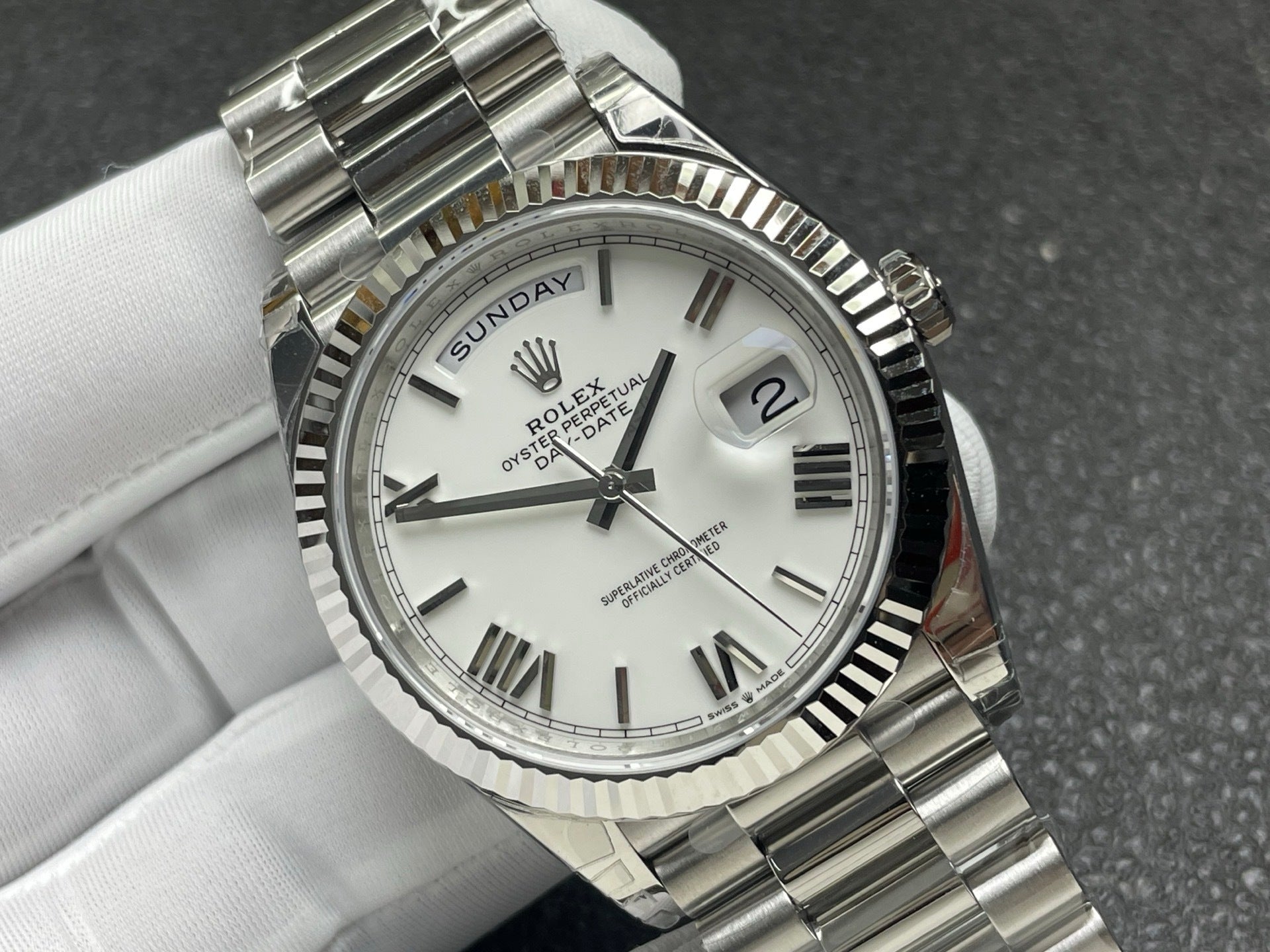 Daydate White Dial
